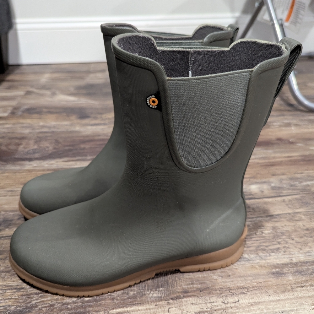 Bogs Sweetpea Tall Rain Boots Size 6